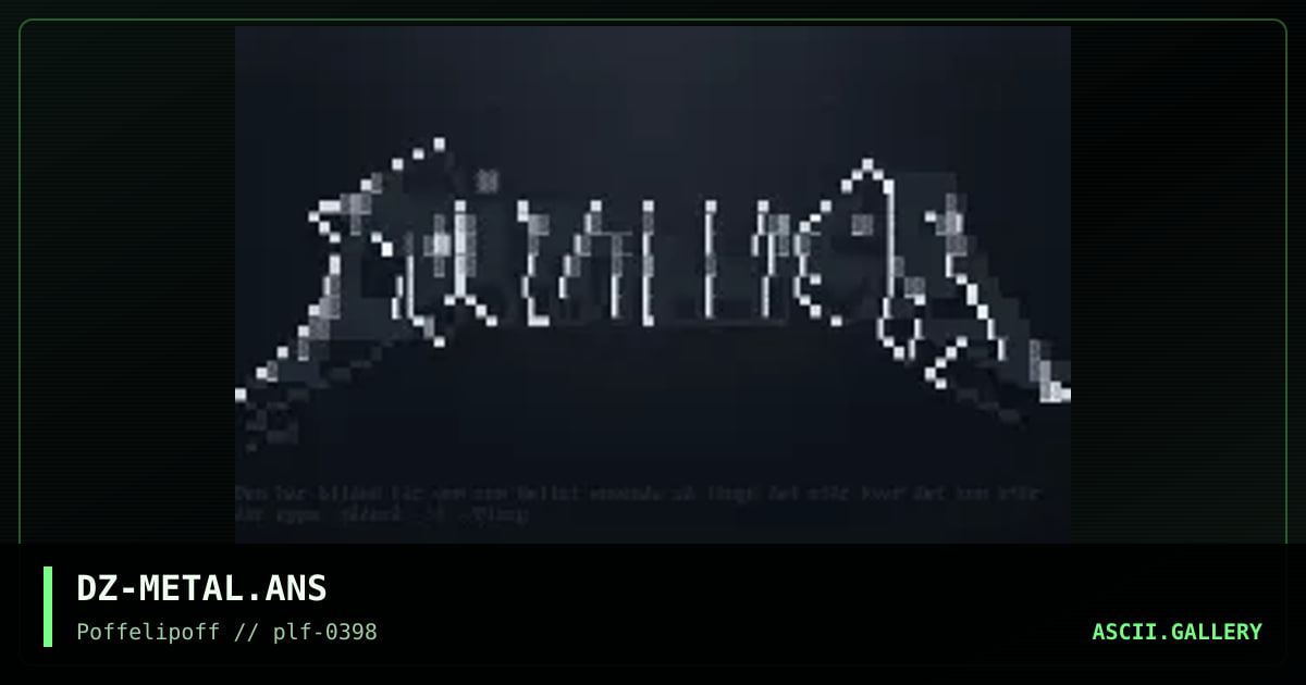 metallikka, by dizzy, 1998
