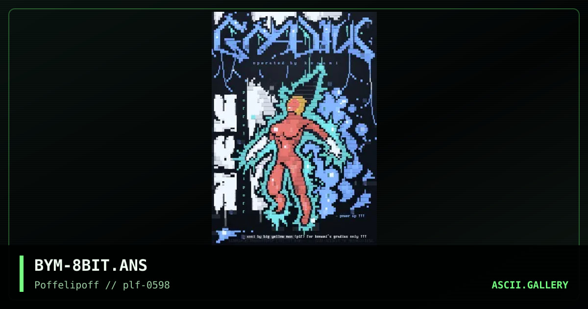 gradius, by big yellow man, 1998