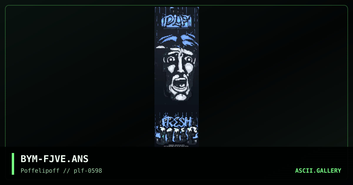 chrom's fresh jive, by big yellow man, 1998