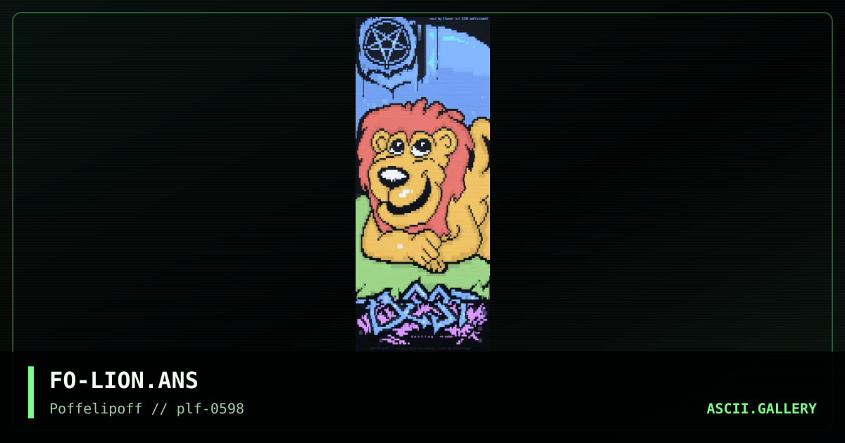 destiny lion, by flexor, 1998