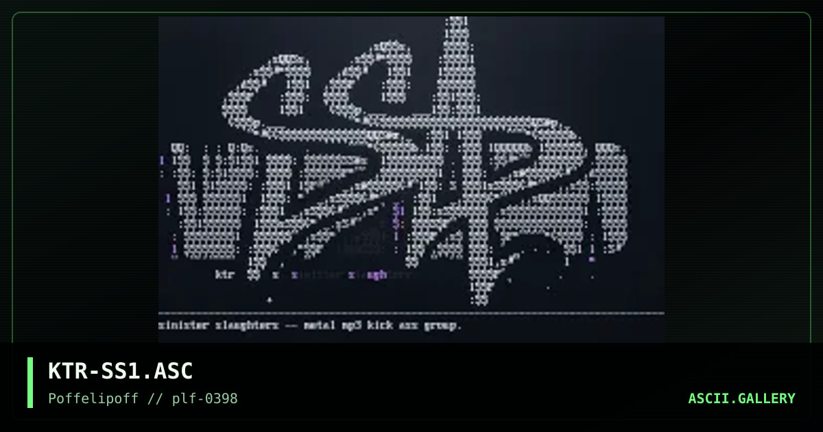 ss1, by keetar, 1998