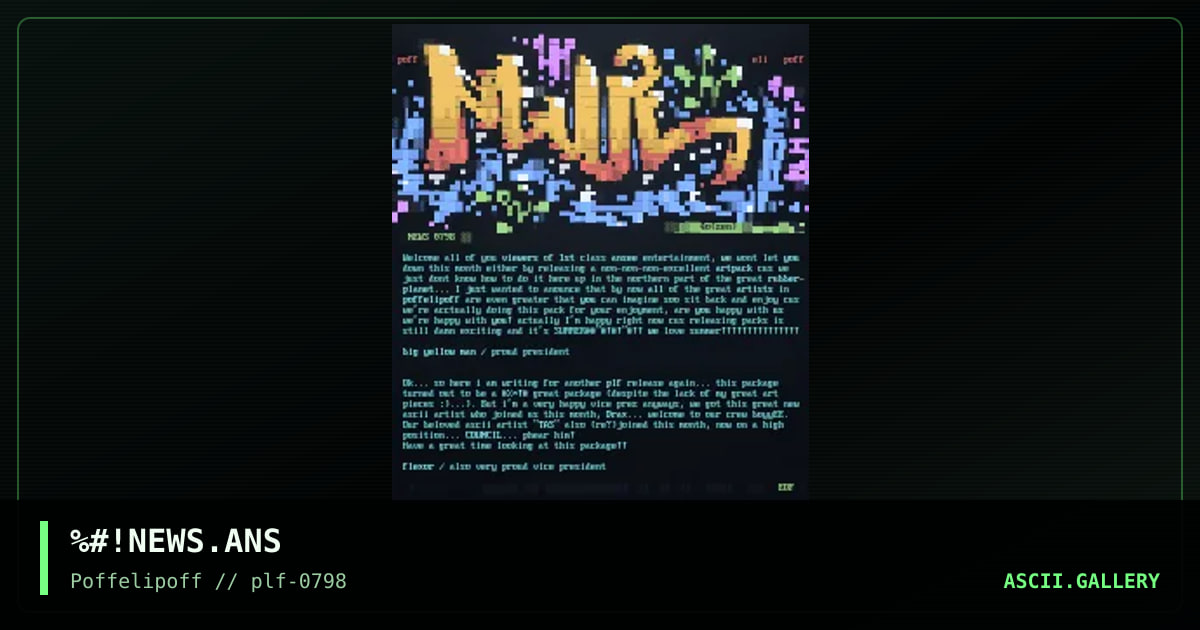 news pack #14, by poffelipoff, 1998