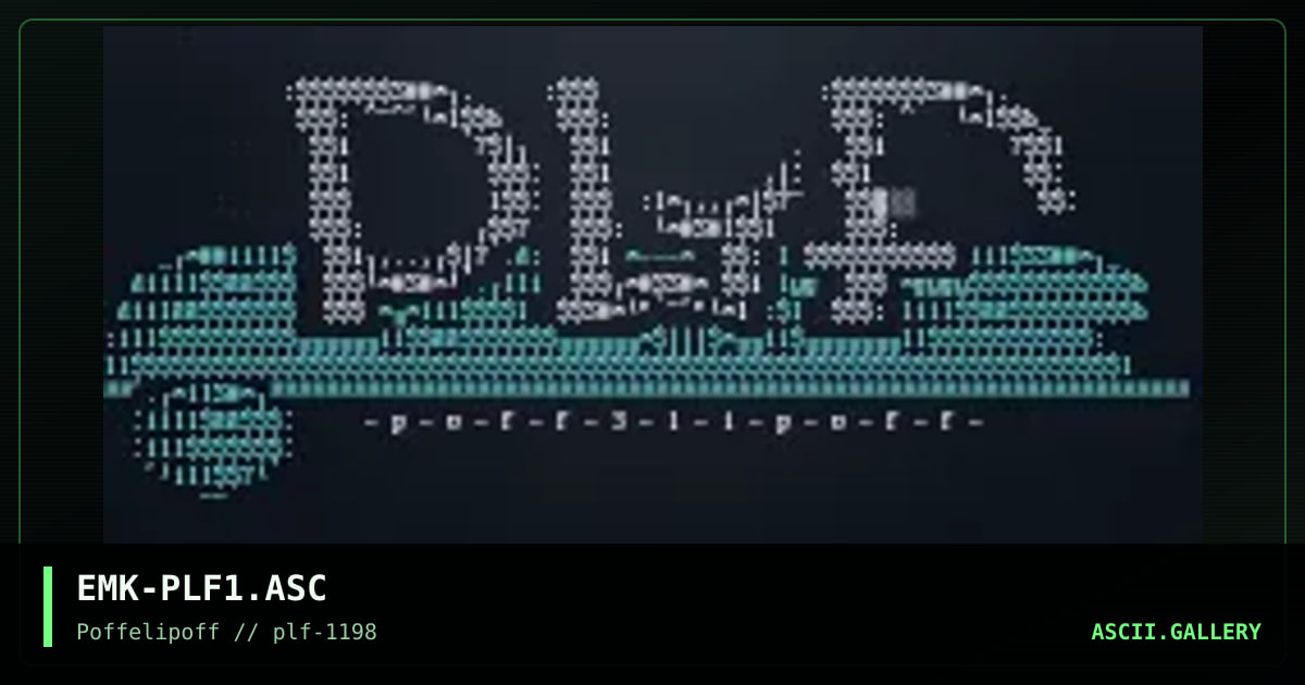 poffelipoff, by emok, 1998