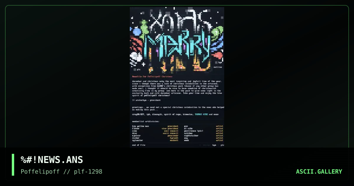 merry xmas!#%, by big yellow man, plc, 1998