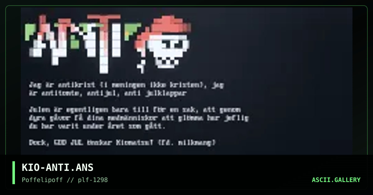anti jul, by kiomatsu, 1998