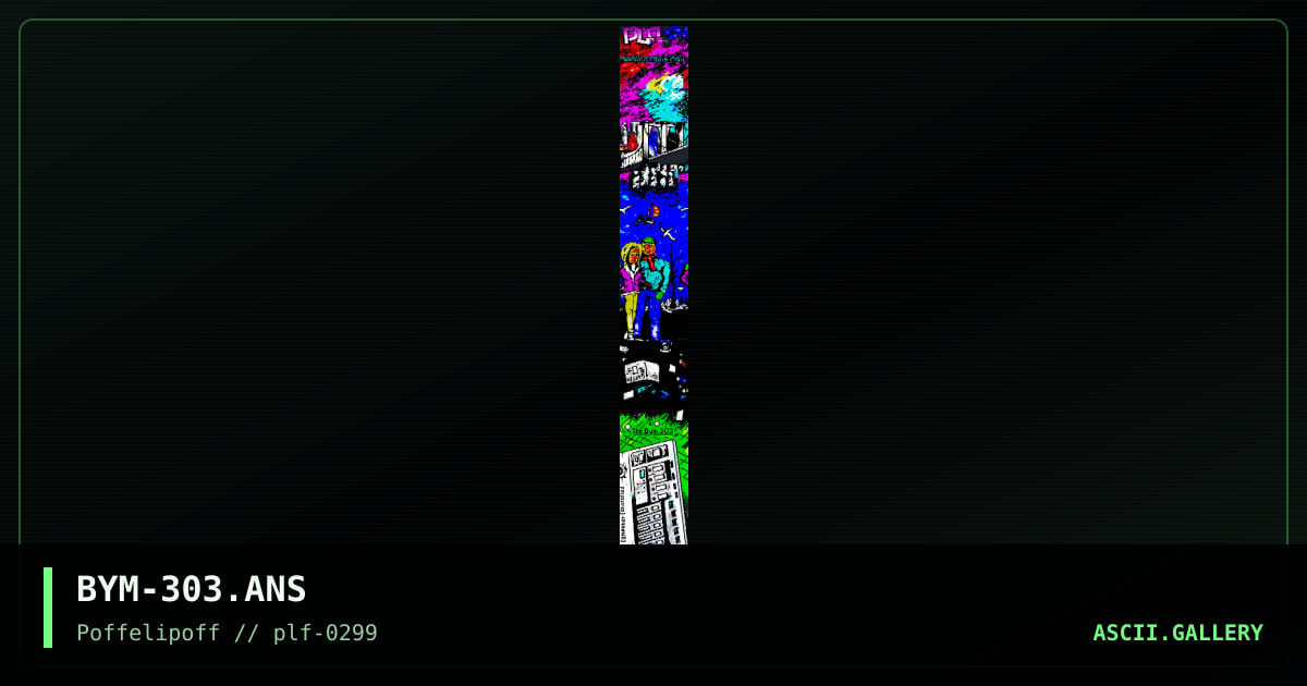 THE..bym303(tm), by big yellow man, 1999