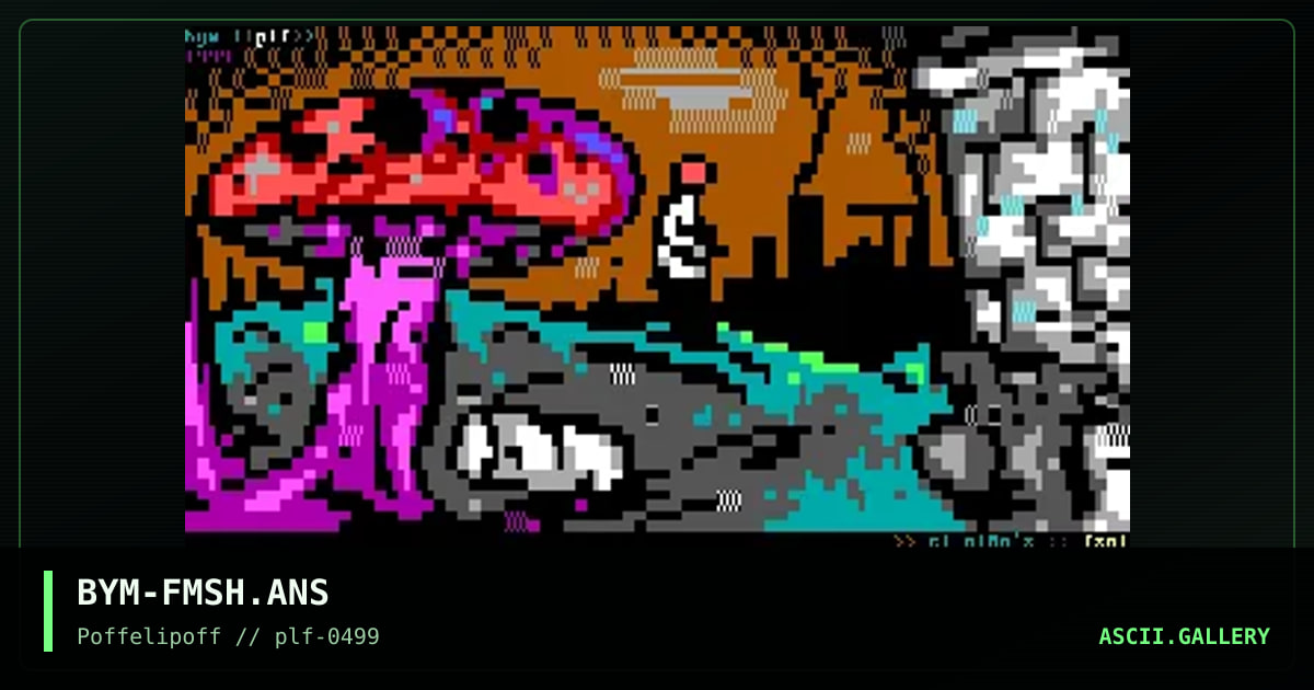 fSOL - Mutated Mushrooms, by big yellow man, 1999