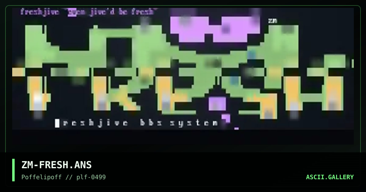 freshjive, by zatchmo, 1999