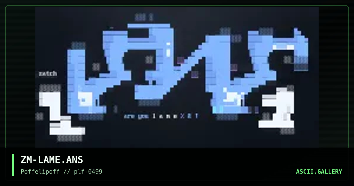lame, by zatchmo, 1999