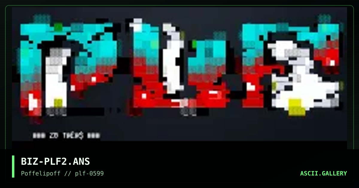 P L F, by bizzarro, 1999