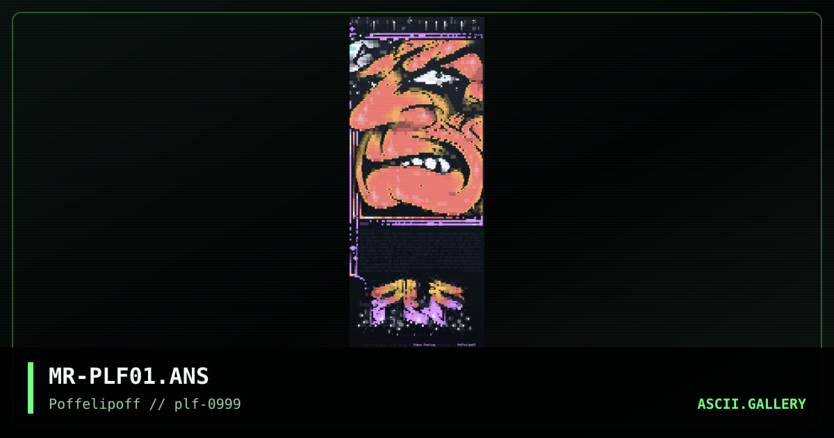 Plf, by mr wrong, 1999