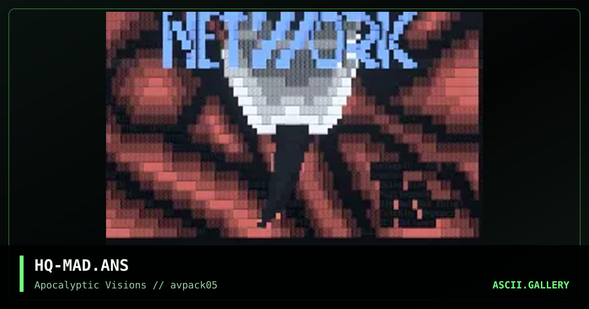Madness Network, by harlequin, 1995