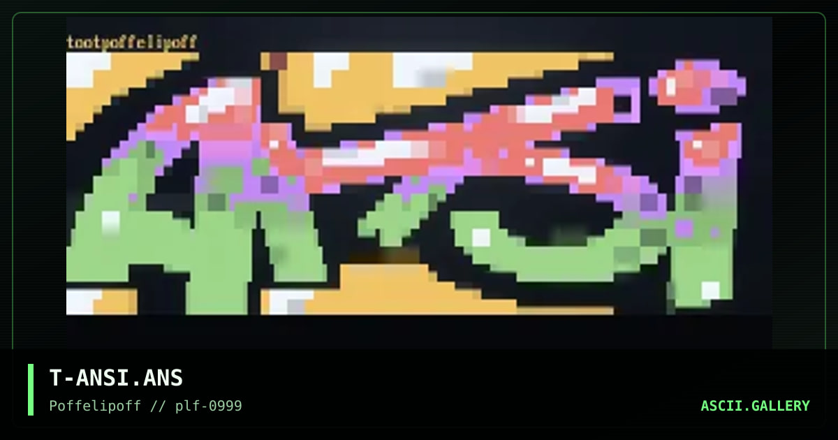 ansi, by toot, 1999