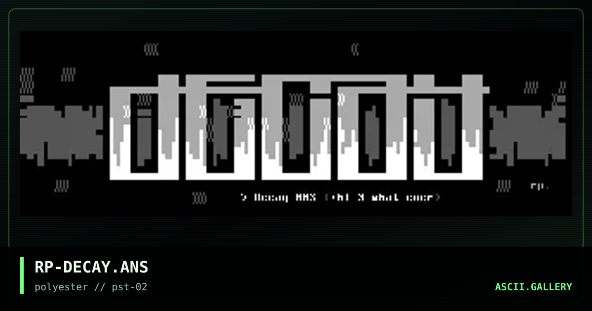 decaying bbs, by rippa, 1998