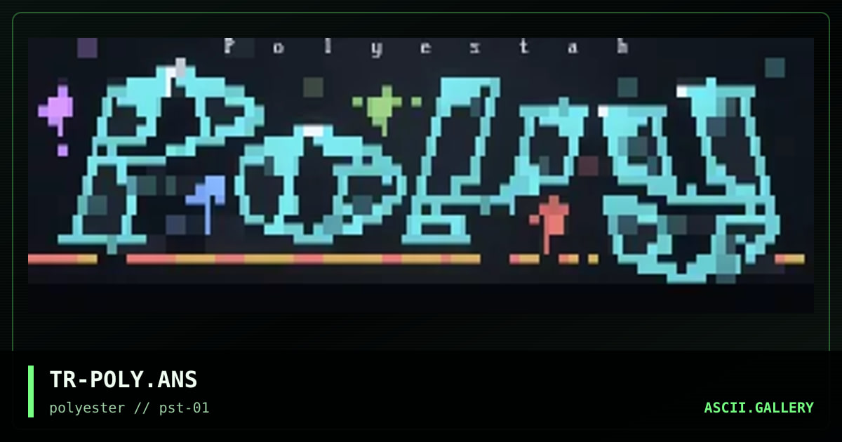 guest release poly ansi, by trippah, 1997
