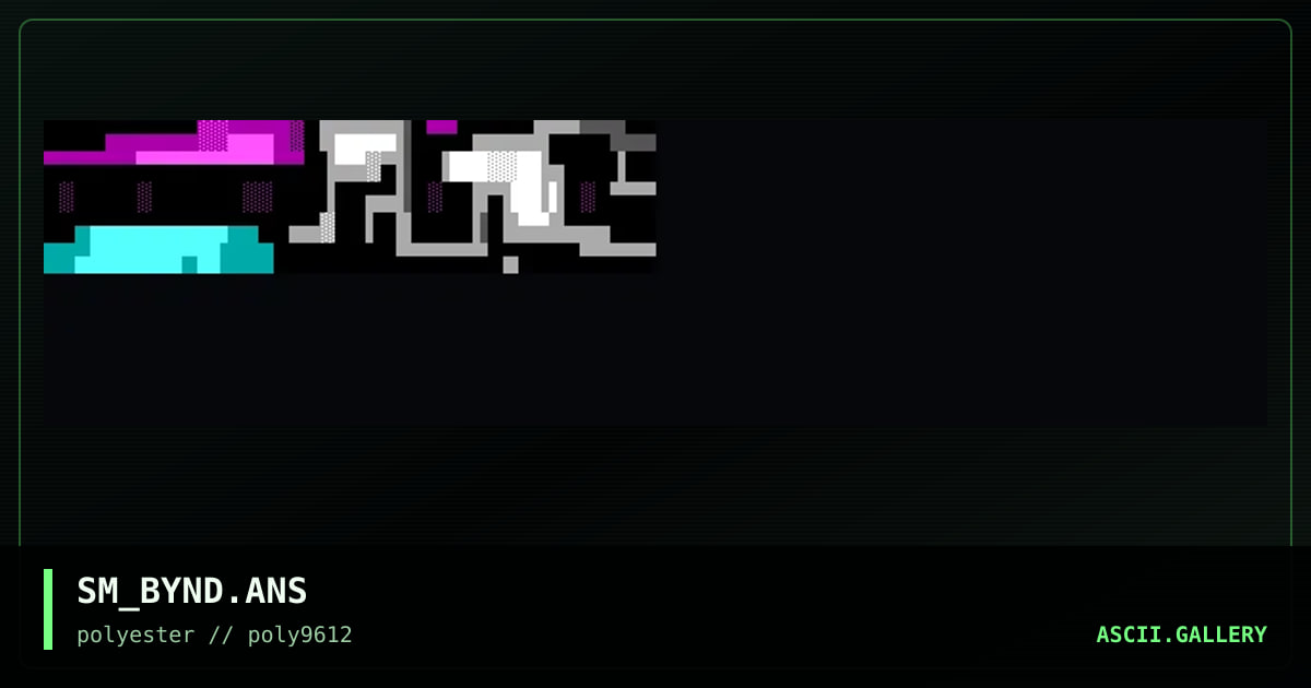 SM_BYND.ANS, by stoned militia, 1996