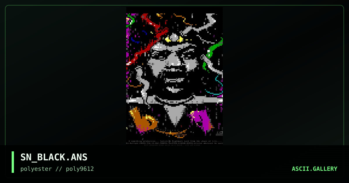 black thursday, by sadistic nightmare, 1996