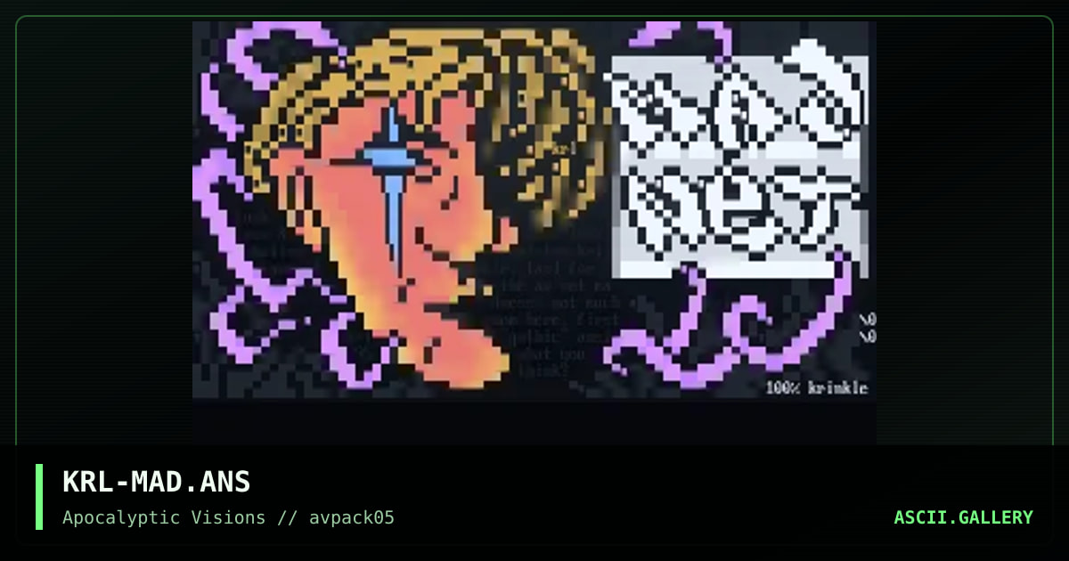 Madness Network, by mr krinkle, 1995