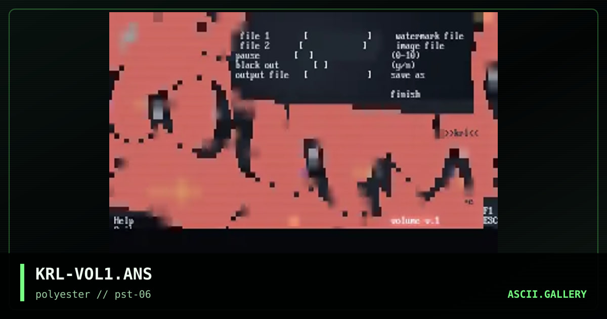 volume v.1 interface, by mr krinkle, 1998
