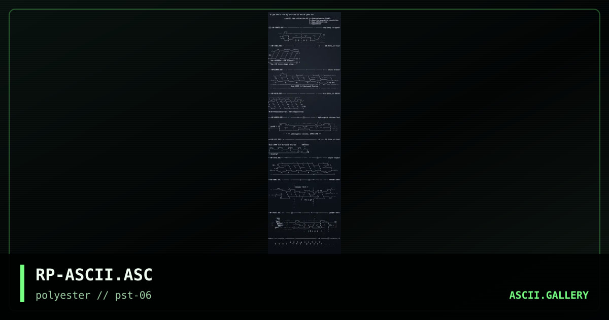 pack #6 asciis, by rippa, 1998