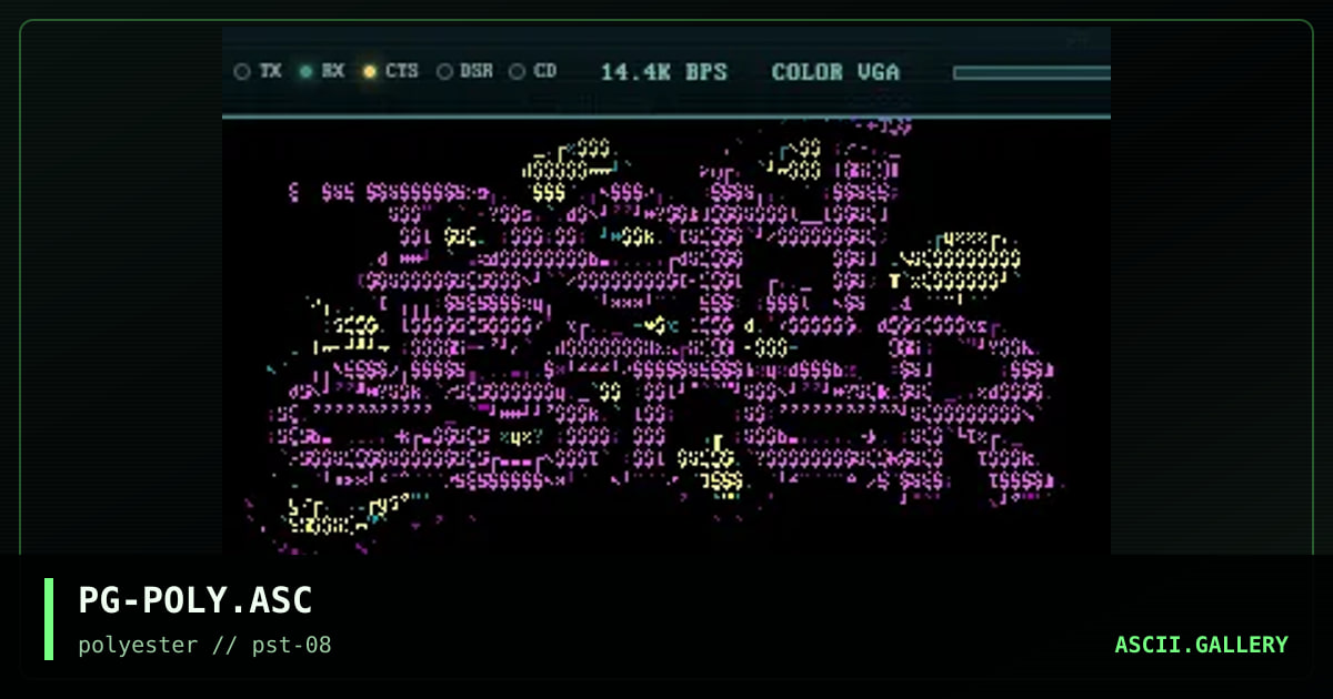 PG-POLY.ASC, by polygon, 1999