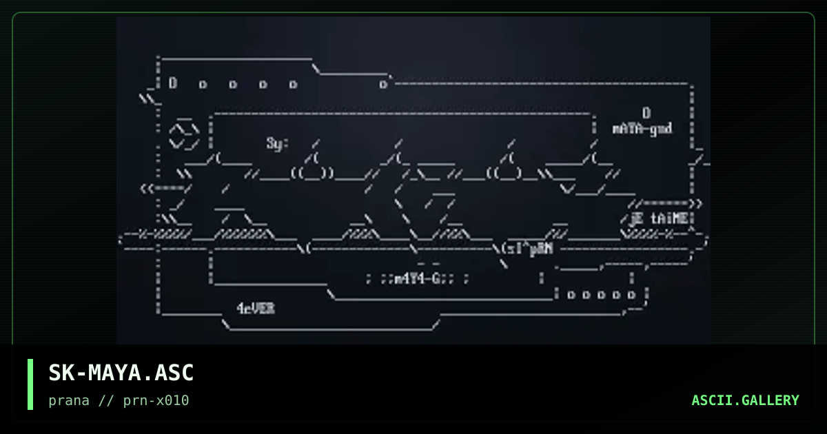 SK-MAYA.ASC, by untagged, 2003