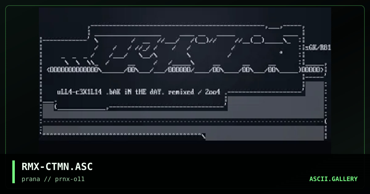 uLLA-cEXILIA - rEMIXED, by untagged, 2004