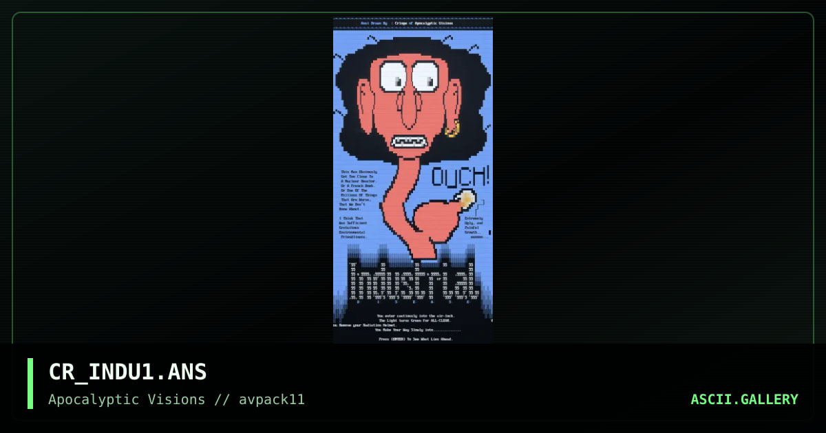 Industrial Disease <cough>, by cringe, 1996