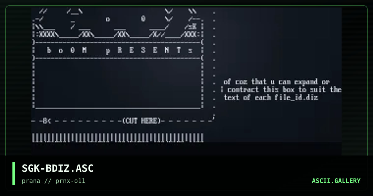 bO0M fILE_ID.DIZ, by untagged, 2004