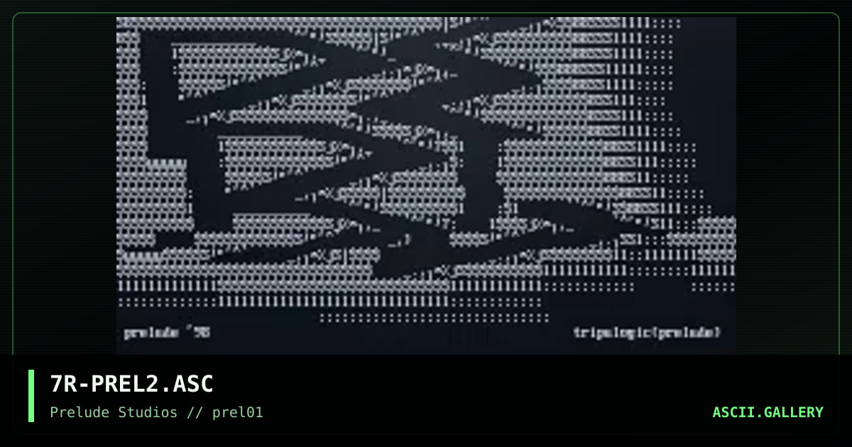 prelude, by tripulogic, 1998