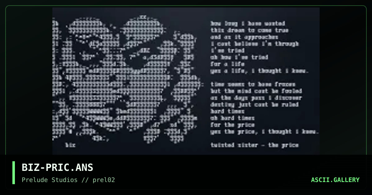 BIZ-PRIC.ANS, by bizzarro, 1999