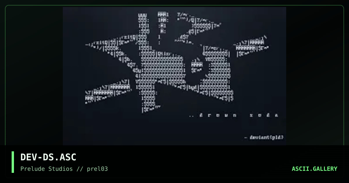 Drown Soda, by deviant, 1999