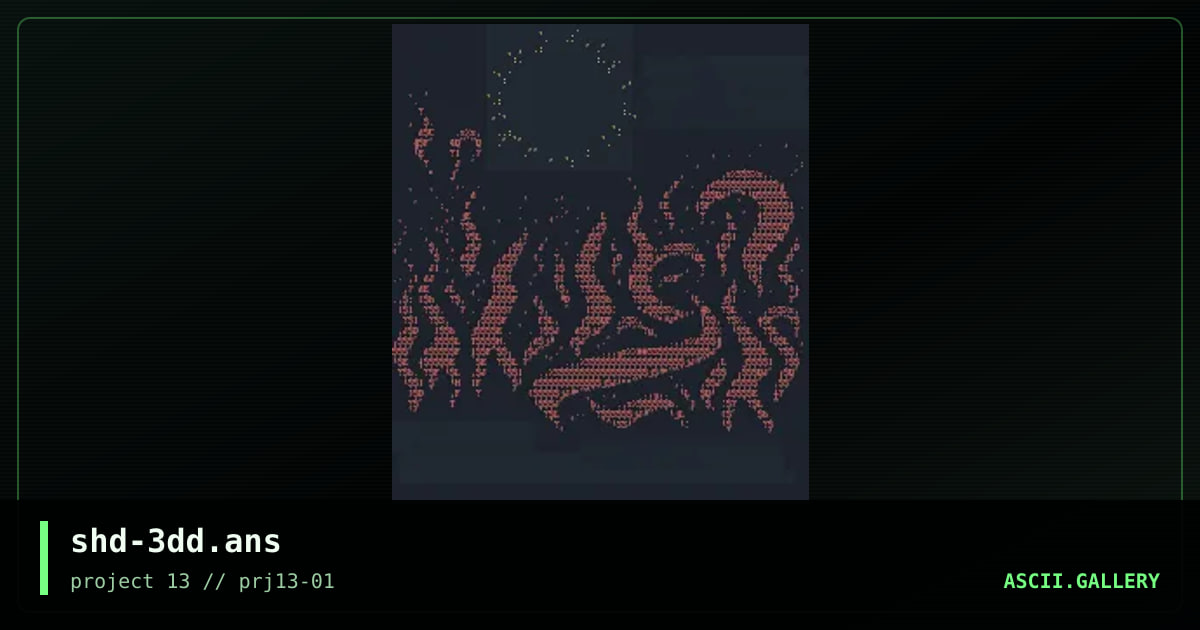shd-3dd.ans, by untagged, 2001