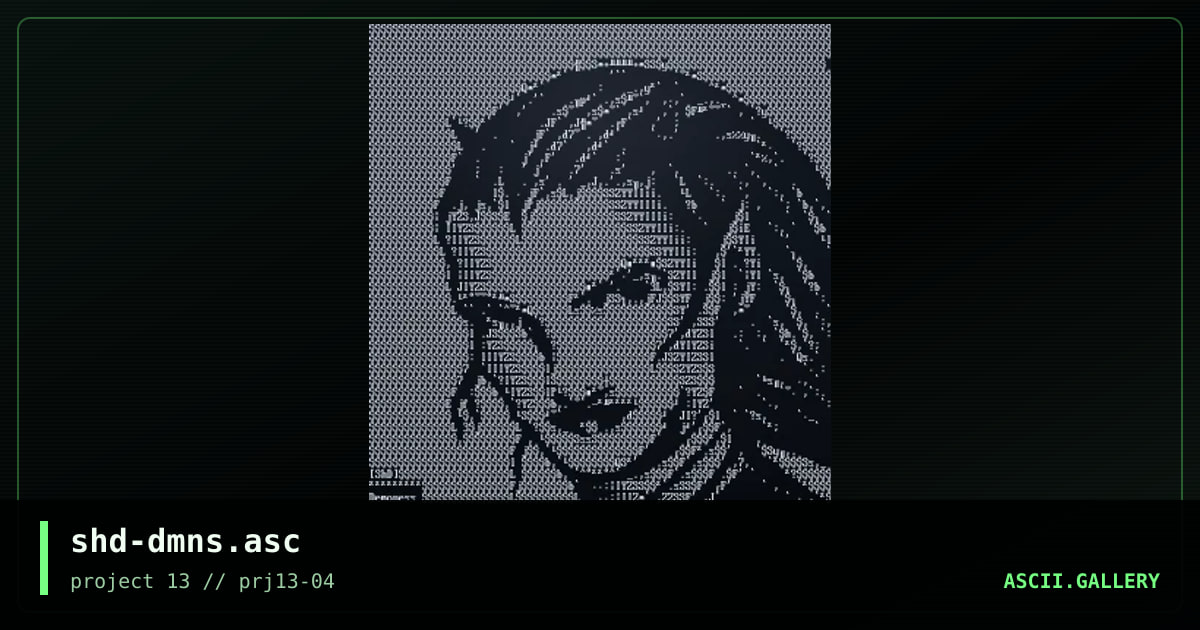 shd-dmns.asc, by untagged, 2001
