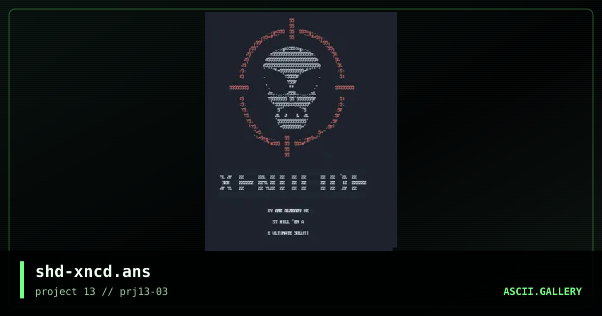 Xenocide, by shadow, 2001