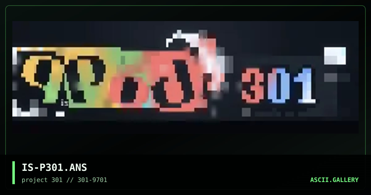 project301 promo, by risu, 1997