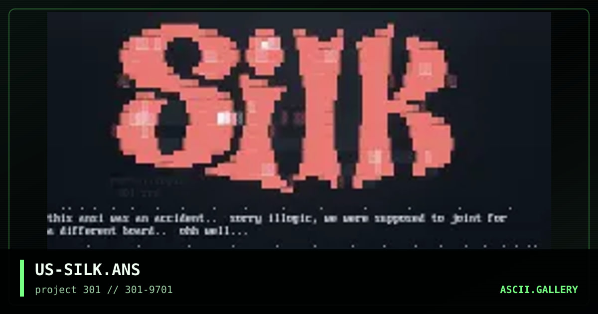 silk, by rust, illogic, 1997