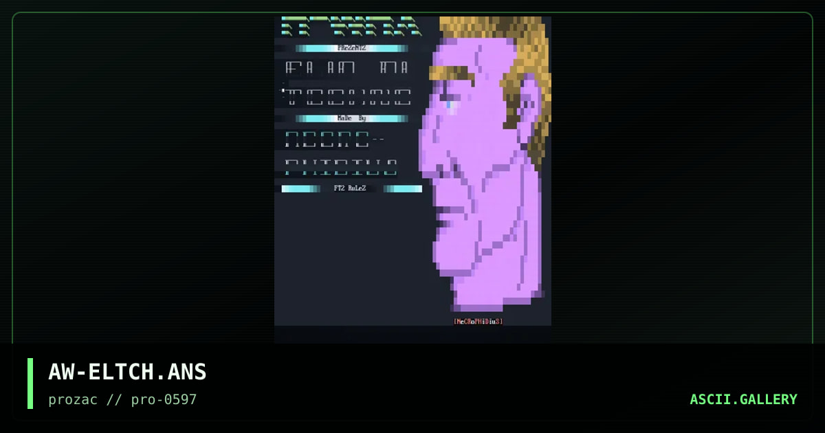 AW-ELTCH.ANS, by necrophidius, 1997