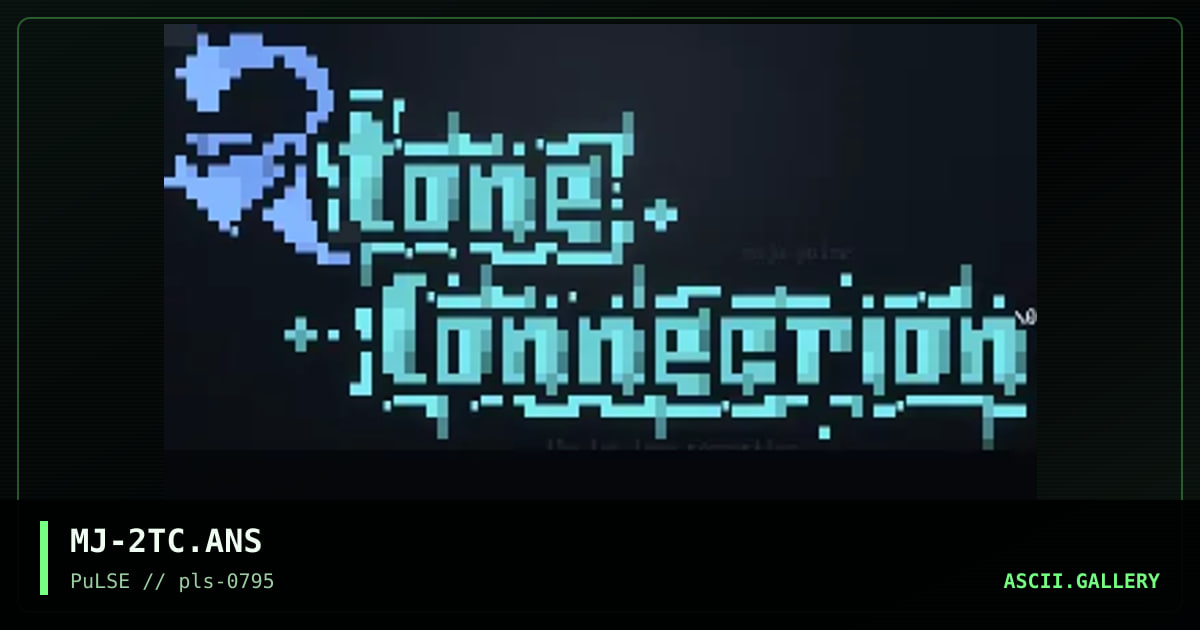 The 2 tone connection, by mojo, 1995