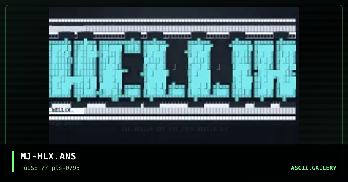 Hellix logo, by mojo, 1995