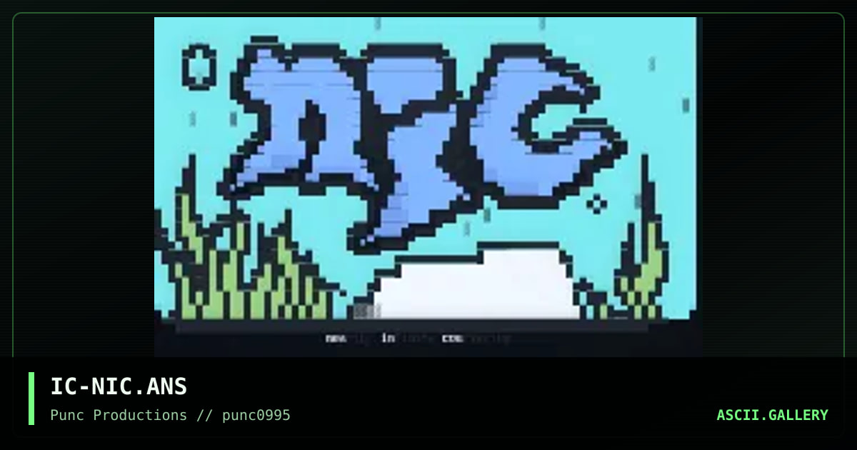 nic, by iceman, 1995