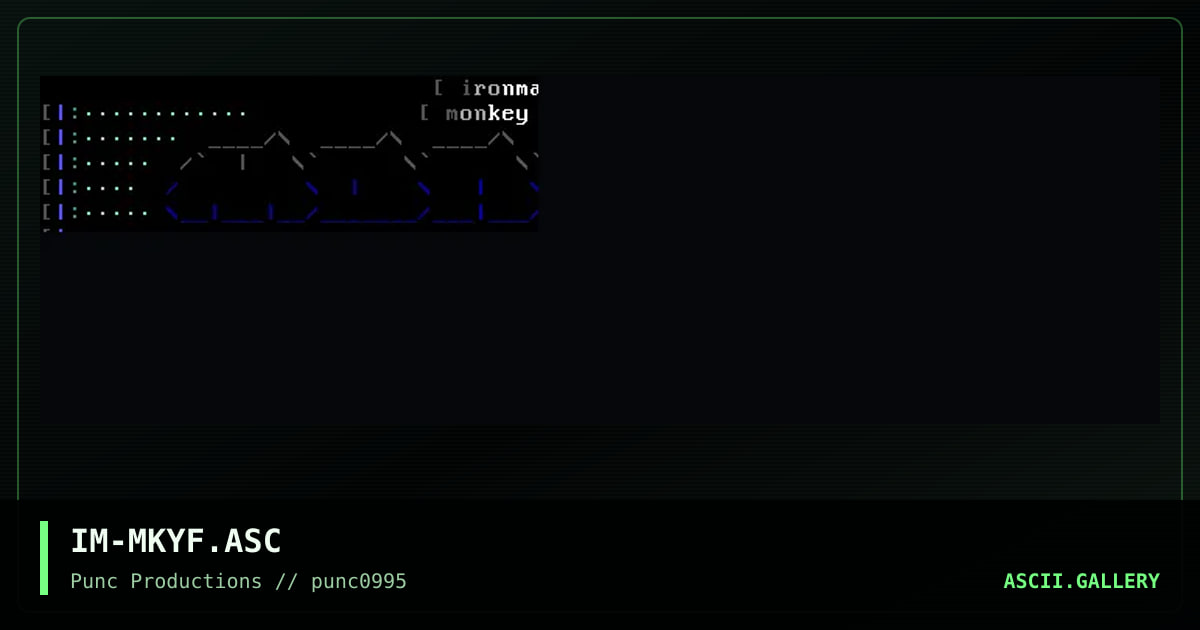 MoNkey FacTory II, by ironman, 1995