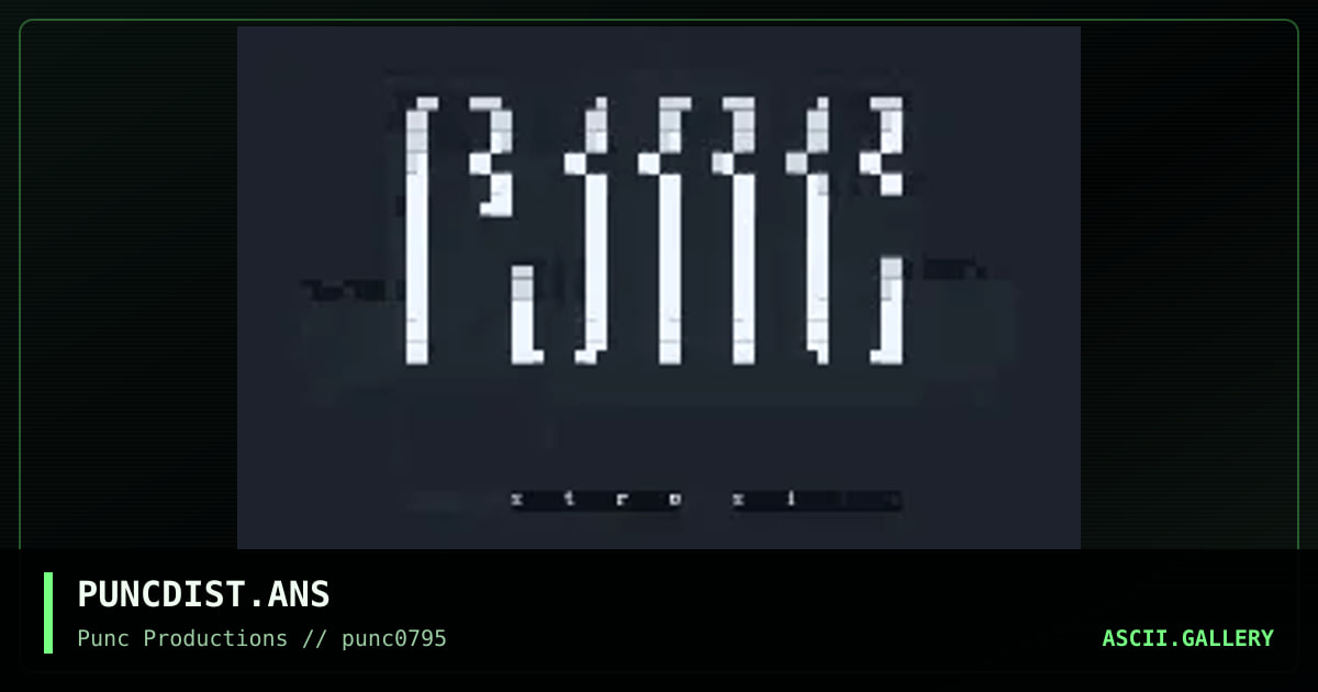 ansi for distro sites, by camelion, 1995