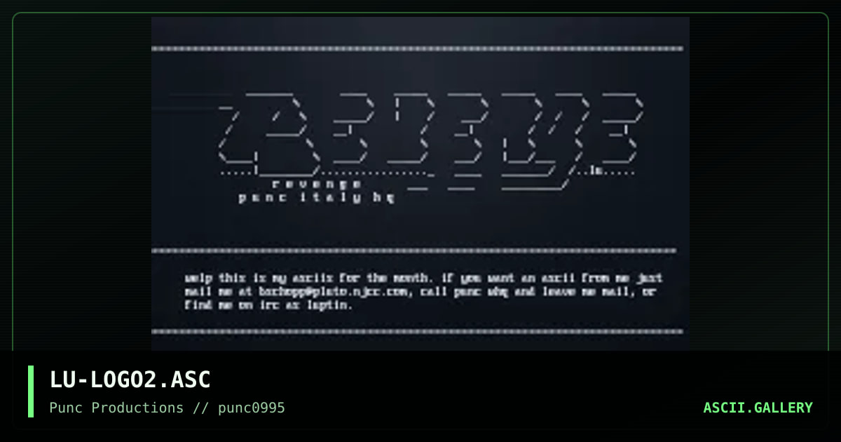logo colly, by luptin, 1995