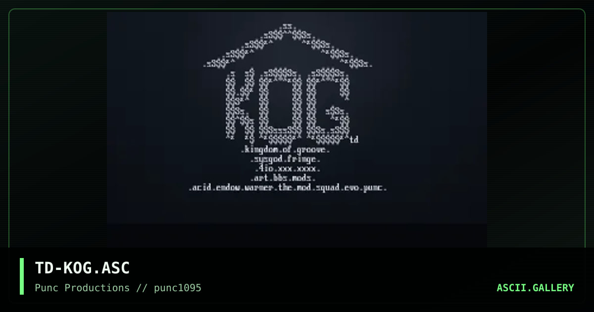 kingdom of groove, by totally destroyed, 1995