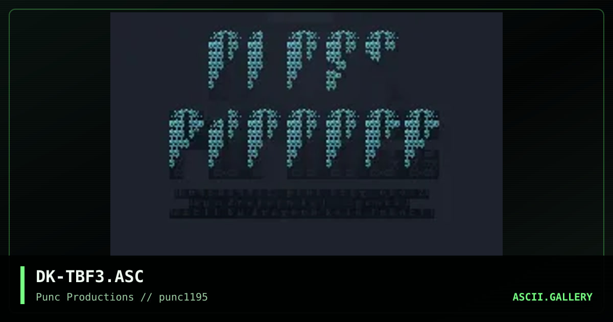 the blast furnace, by dragoon kain, 1995