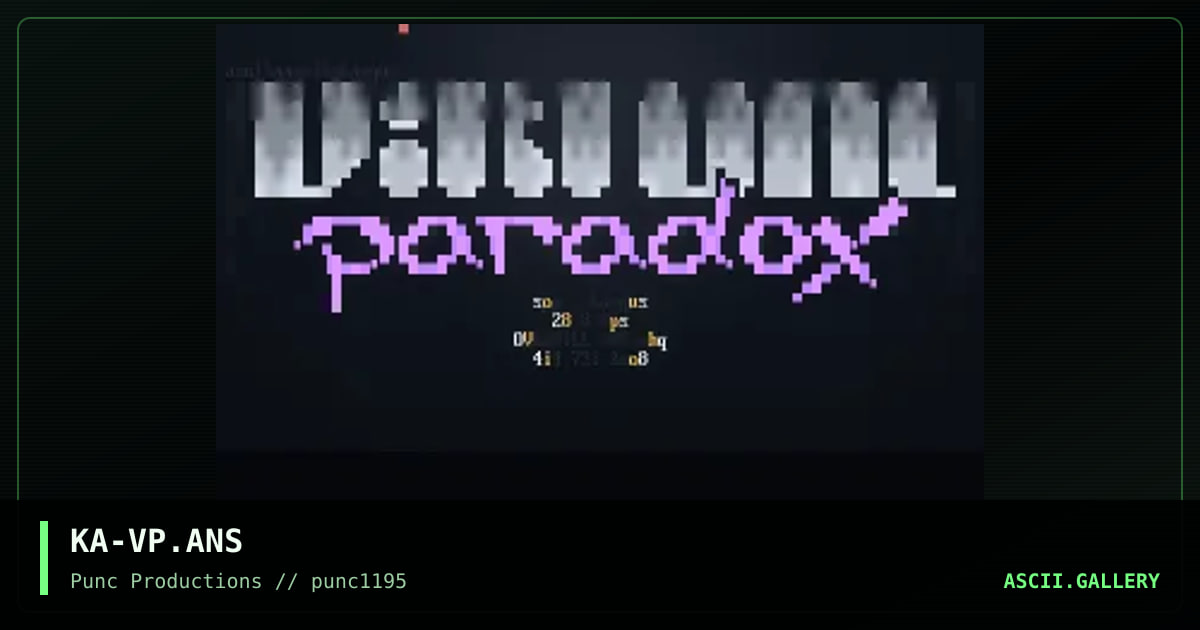 virtual paradox, by kargus, 1995