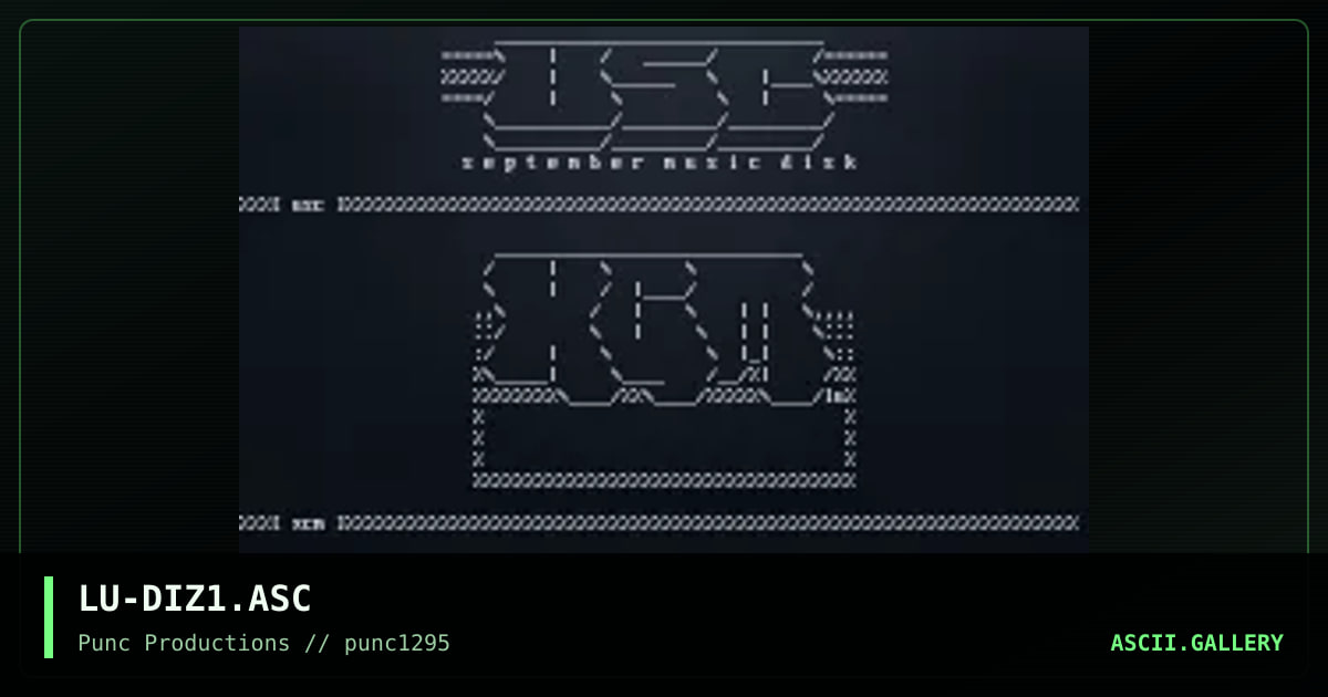 diz collection, by luptin, 1995