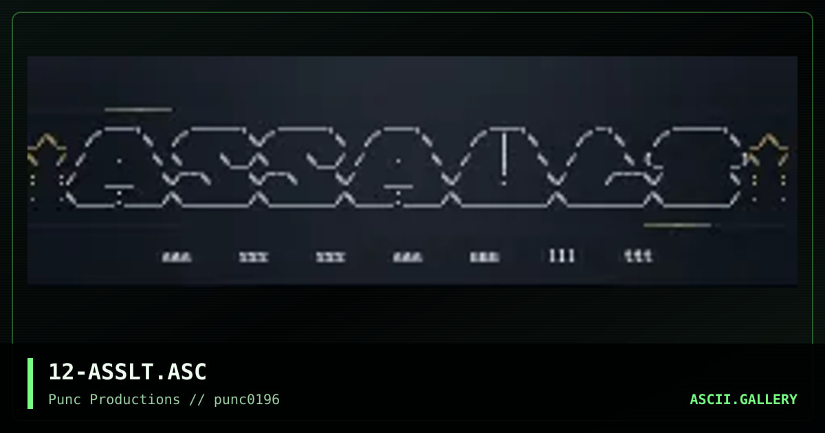 assault, by darkwarrior, 1996