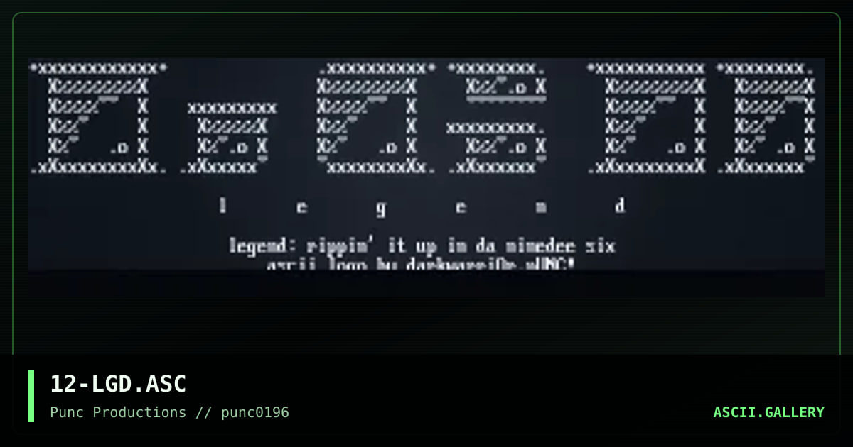 legend, by darkwarrior, 1996